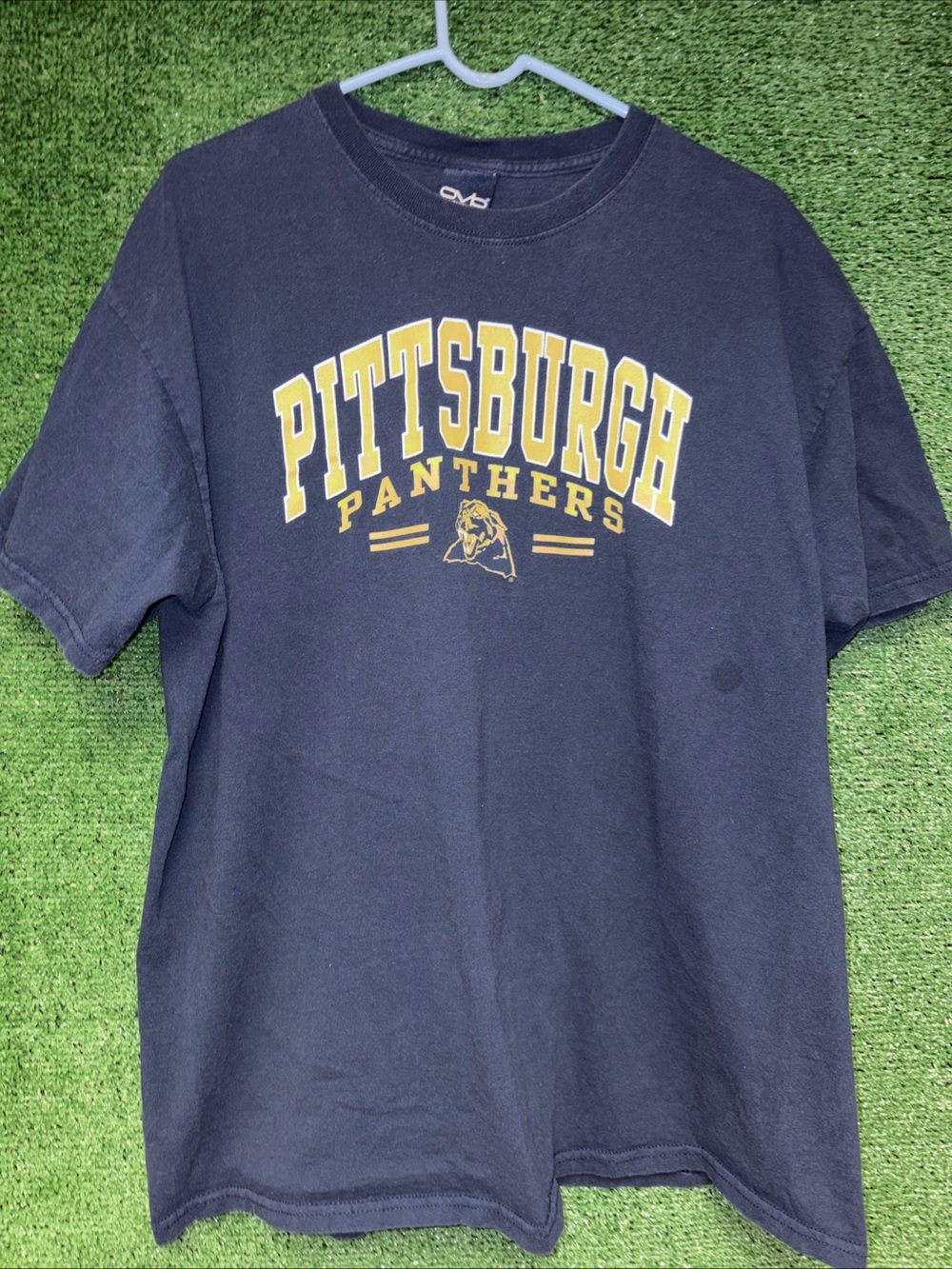 vintage Y2K Pitt Panthers OVB Navy Shirt XL NCAA